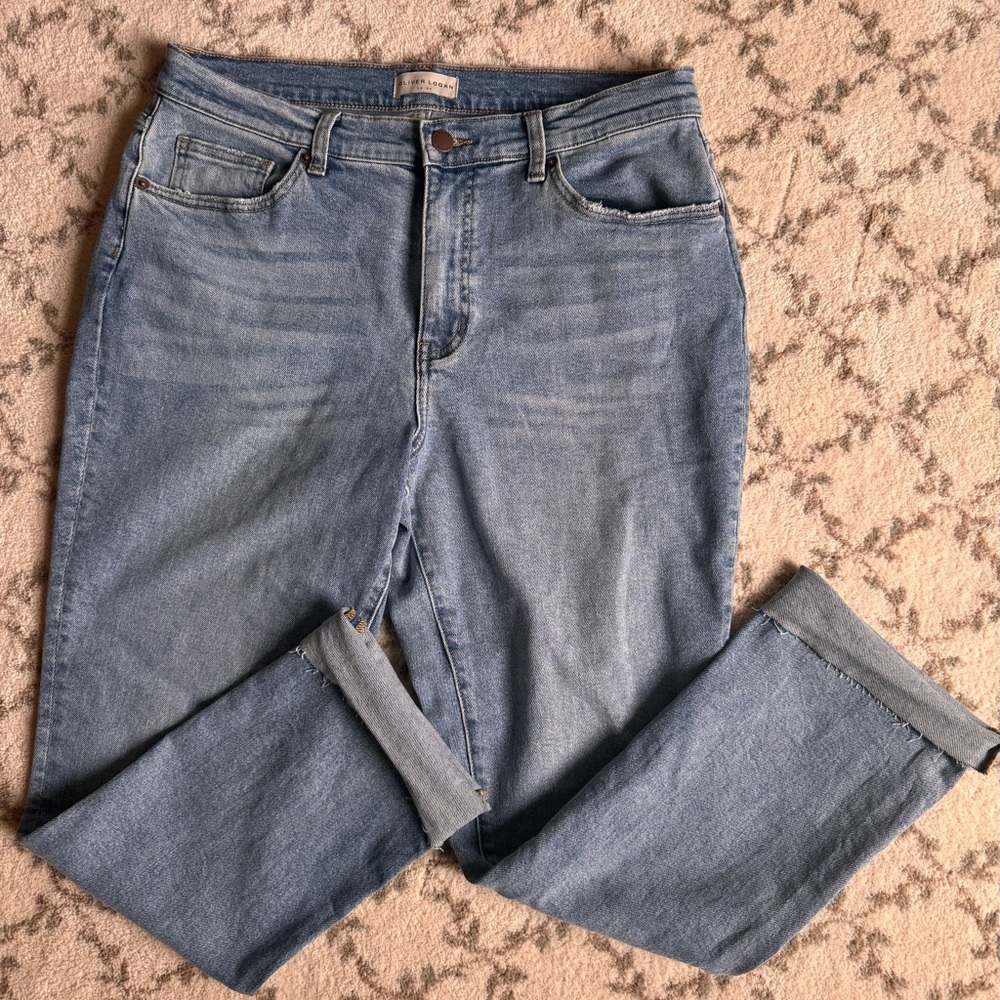 Oliver Logan The Crosby Boyfriend 
Size 29
Light Wash